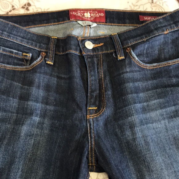 LUCKY BRAND | NWOT Sofia Boot Dark Wash Jeans - Picture 3 of 6